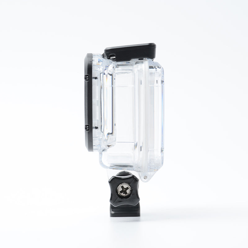 Uniqkart for Insta360 ONE RS Panoramic Action Camera 60m Underwater Protective Case Waterproof Housing Diving Shell