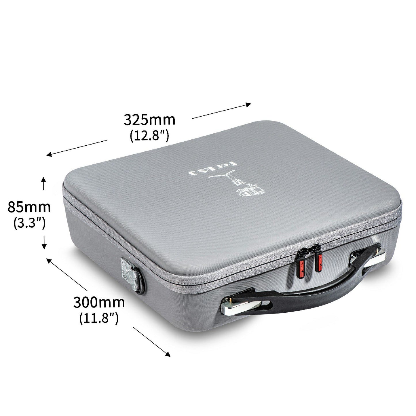 Uniqkart 1111100 for DJI Ronin RS 3 3-axis Gimbal Stabilizer Storage Carrying Case Shoulder Bag Travel Portable Protective Case