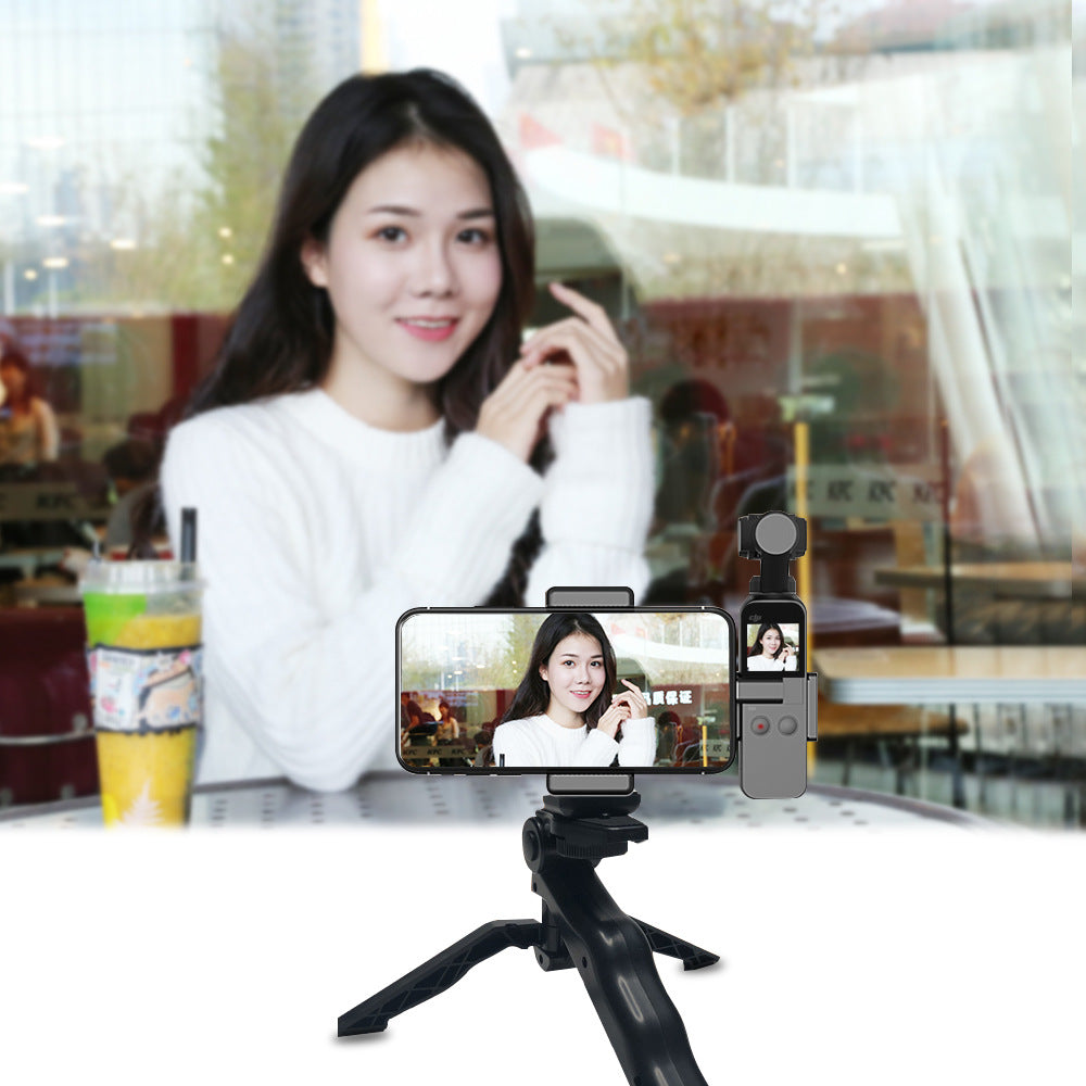 Uniqkart for DJI Osmo Pocket 2 Gimbal Camera Handheld Phone Holder Foldable Phone Adapter