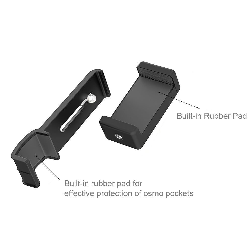 Uniqkart for DJI Osmo Pocket 2 Gimbal Camera Handheld Phone Holder Foldable Phone Adapter