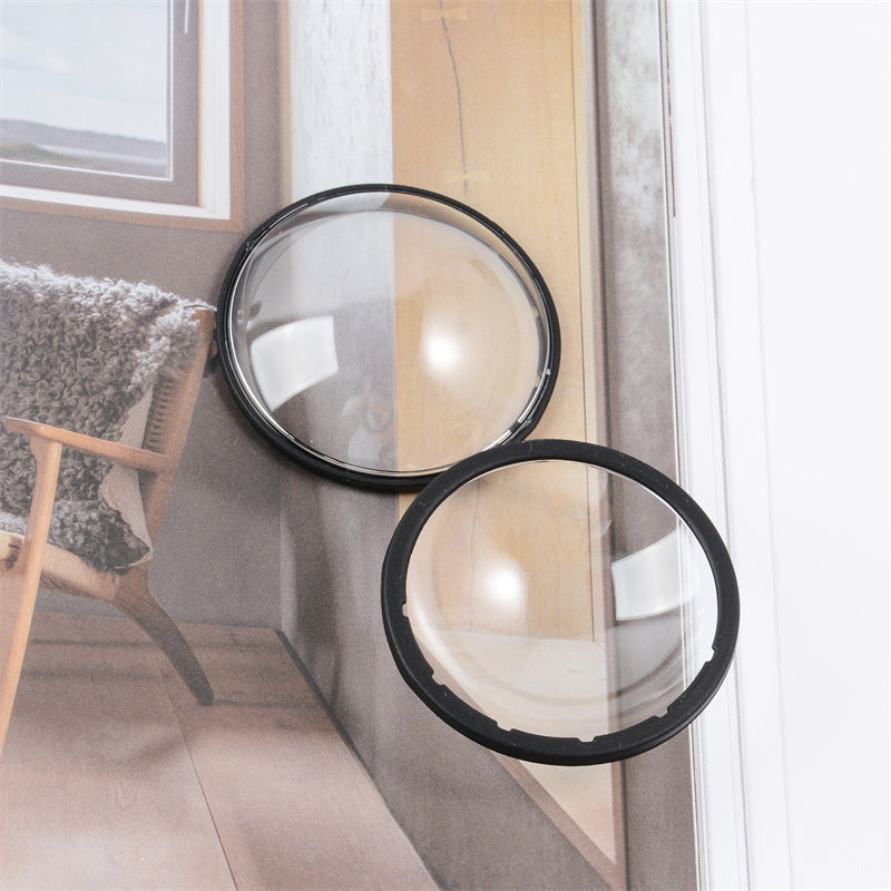 Uniqkart for Insta360 ONE RS Panoramic Camera Hard PC Anti-scratch Lens Protector Cover Film