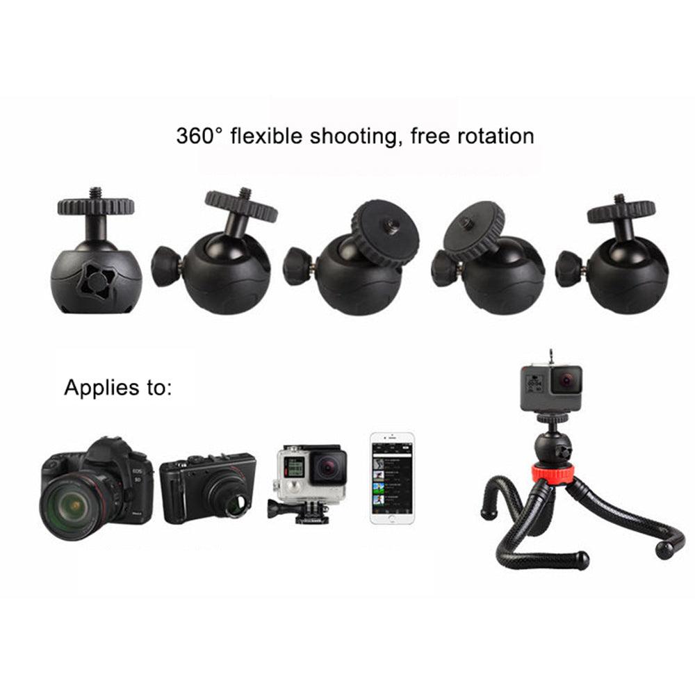 MZ305 Flexible Octopus Tripod Desktop Outdoor DSLR Action Camera Phone Holder Vlog Photography Tripod