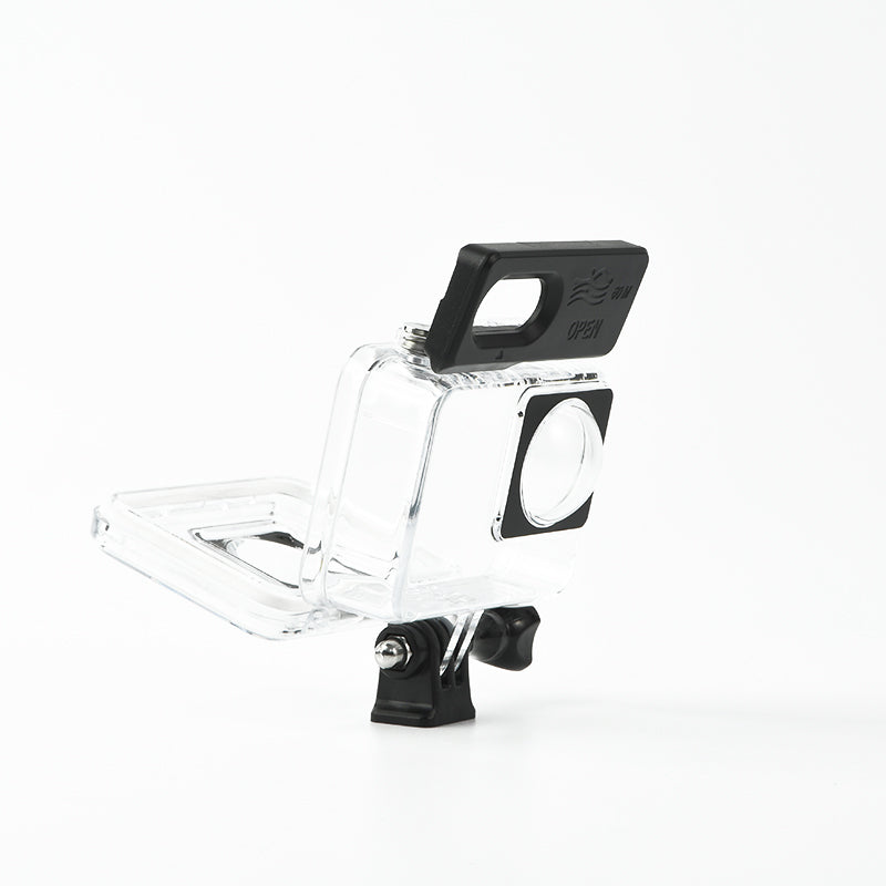 Uniqkart for Insta360 ONE RS Dual Lens Panoramic Camera Waterproof Transparent Housing Case Underwater Diving Shell