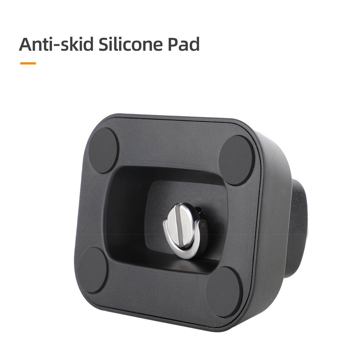 Uniqkart IST-DZ493 Desktop Stand Base for Insta360 X3 Camera, Anti-slip Panoramic Camera Accessories Bottom Base with 1 / 4 Inch Screw Adapter