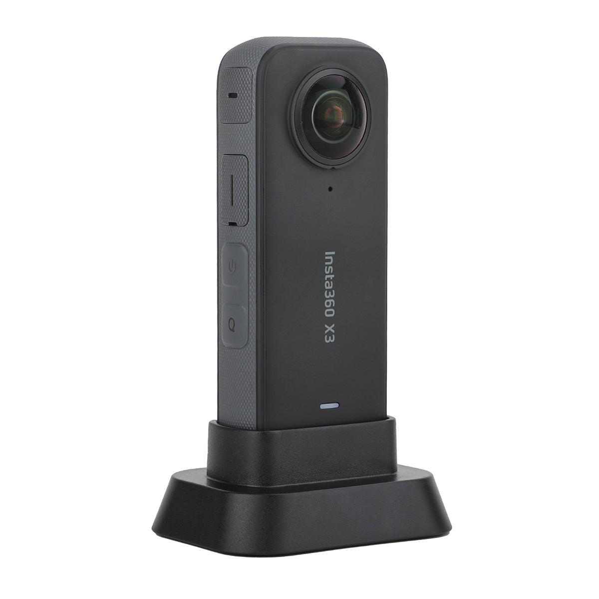 Uniqkart IST-DZ493 Desktop Stand Base for Insta360 X3 Camera, Anti-slip Panoramic Camera Accessories Bottom Base with 1 / 4 Inch Screw Adapter