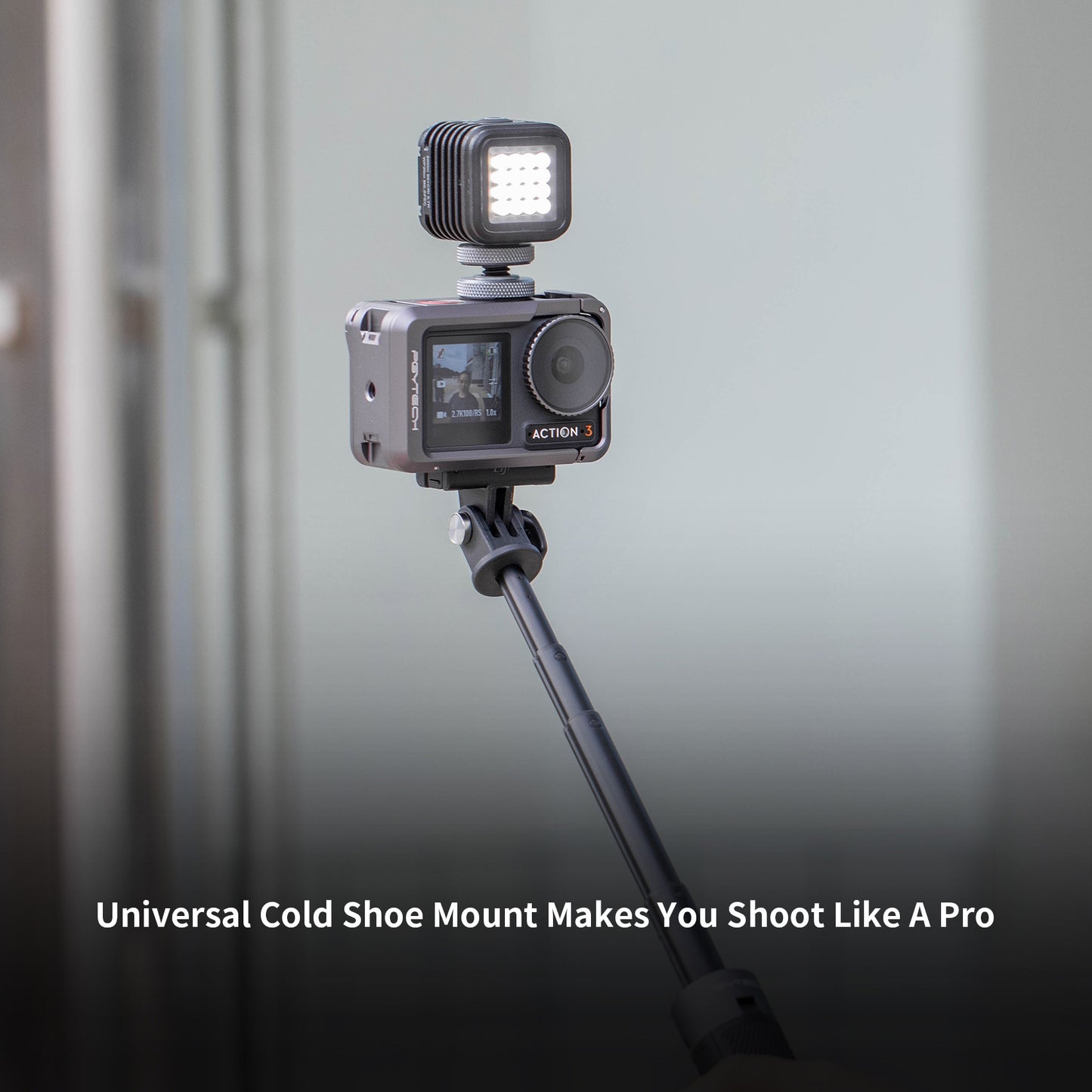 P-32C-020 Camera Cage for DJI OSMO Action 3 Aluminum Alloy Protective Case