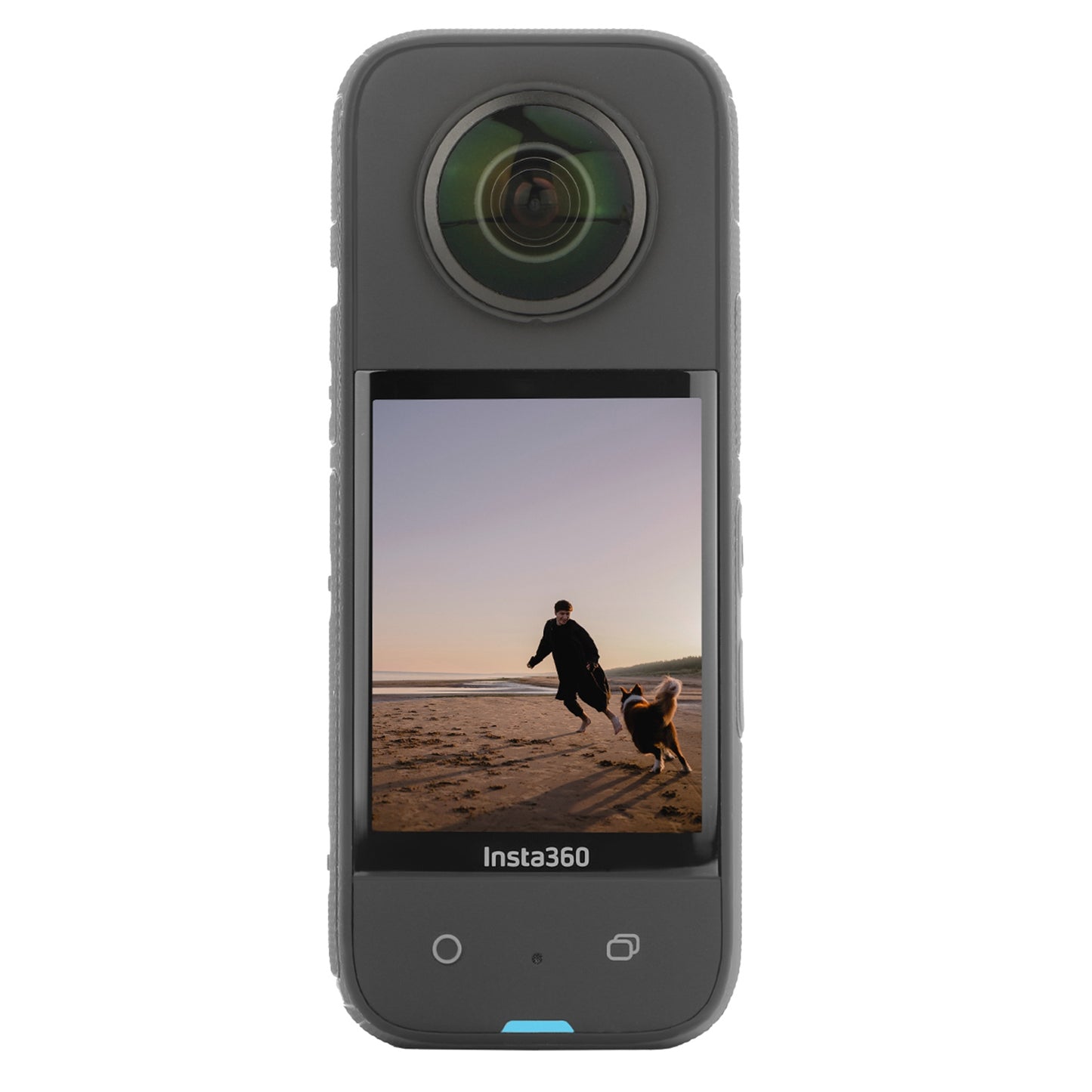 Uniqkart IST-G517 Lens Protector for Insta360 X3 Lens Guard Anti-Scratch Camera Lens Cover with Buckle Lock