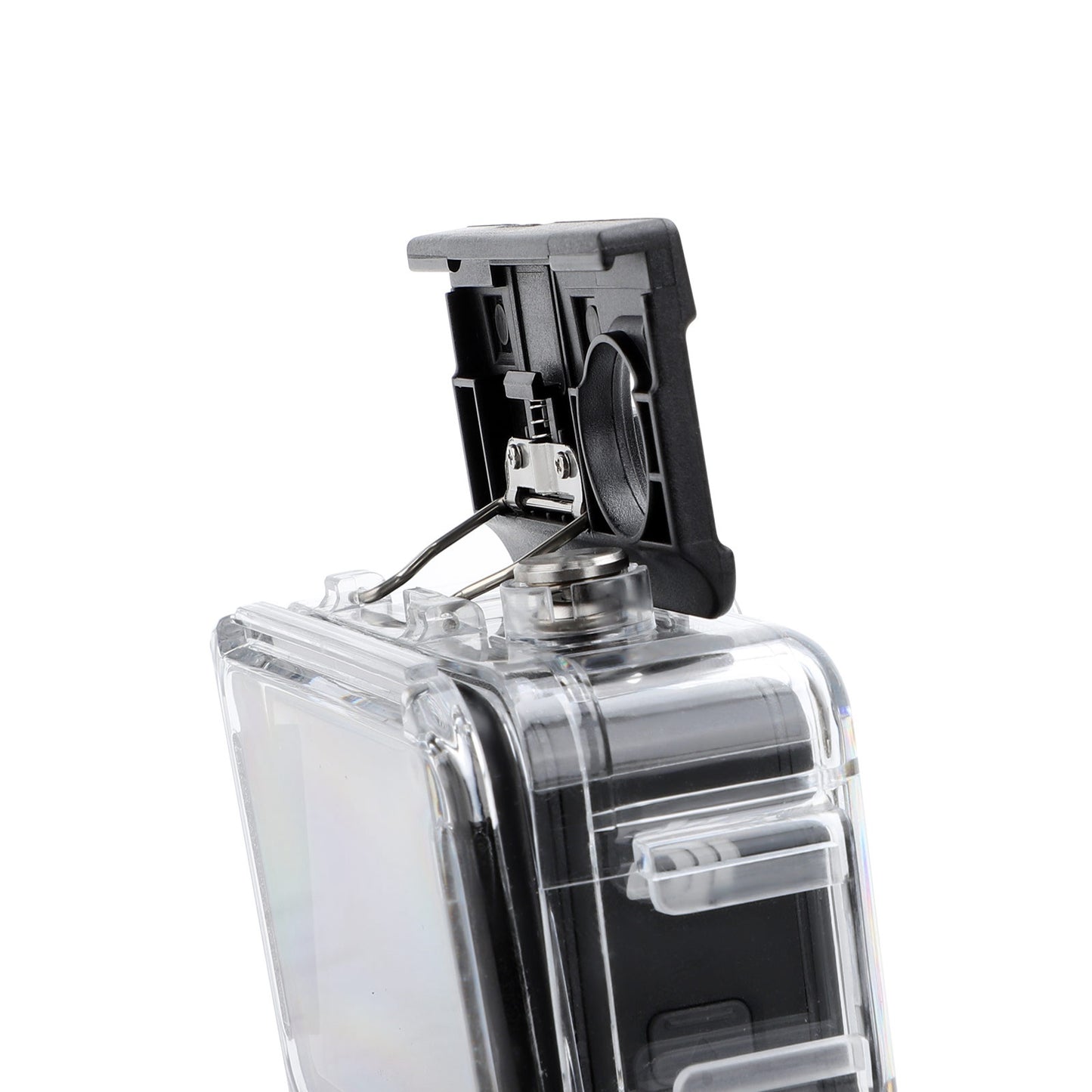 Uniqkart OA3-FS519 Waterproof Case for DJI OSMO Action 3 Camera Protective Case Anti-Drop Housing Shell for Underwater Diving Photography