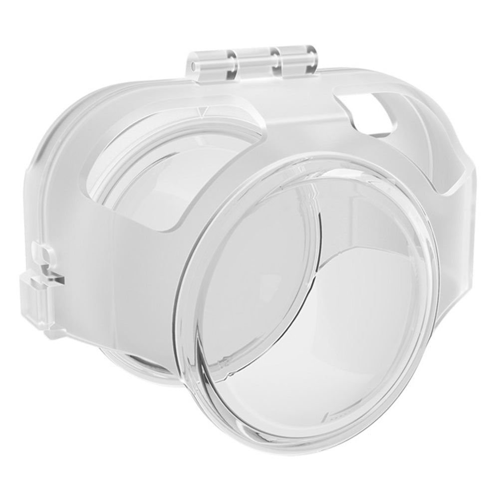Uniqkart 1111418 For Insta360 X3 PC Protective Lens Cover Transparent Anti-drop Camera Lens Cap