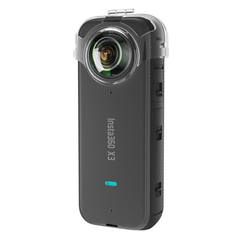 Uniqkart 1111418 For Insta360 X3 PC Protective Lens Cover Transparent Anti-drop Camera Lens Cap