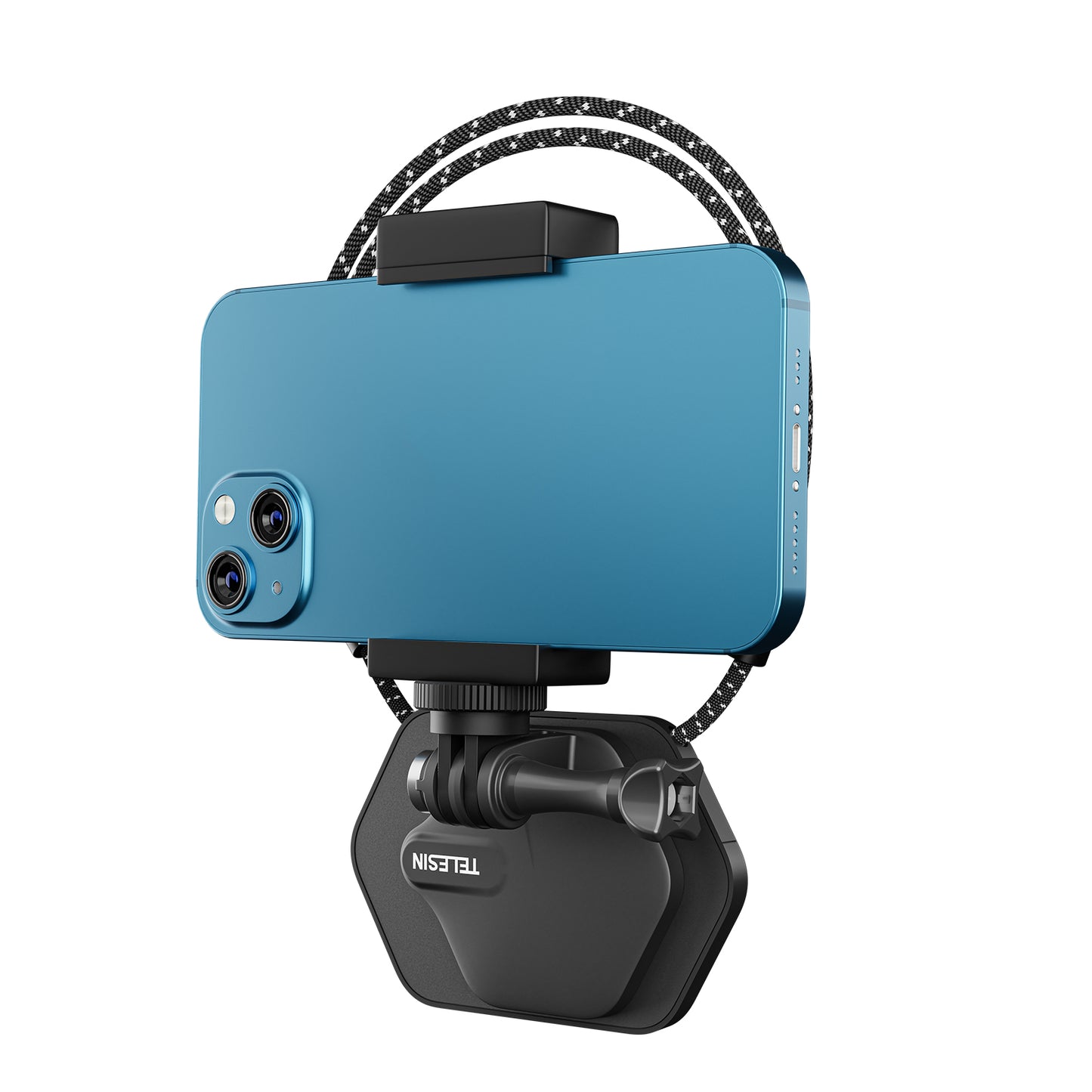 TELESIN Neck Holder Hanging Mounting Bracket Magnetic Phone Stand for GoPro Camera Accessories
