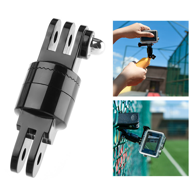 TXESIGN For GoPro Hero 9 / 8 / 7 / 6 / 5 / Max Action Camera 360 Degrees Rotating Adapter Mount Connector