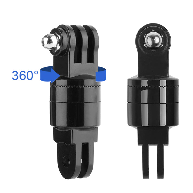 TXESIGN For GoPro Hero 9 / 8 / 7 / 6 / 5 / Max Action Camera 360 Degrees Rotating Adapter Mount Connector