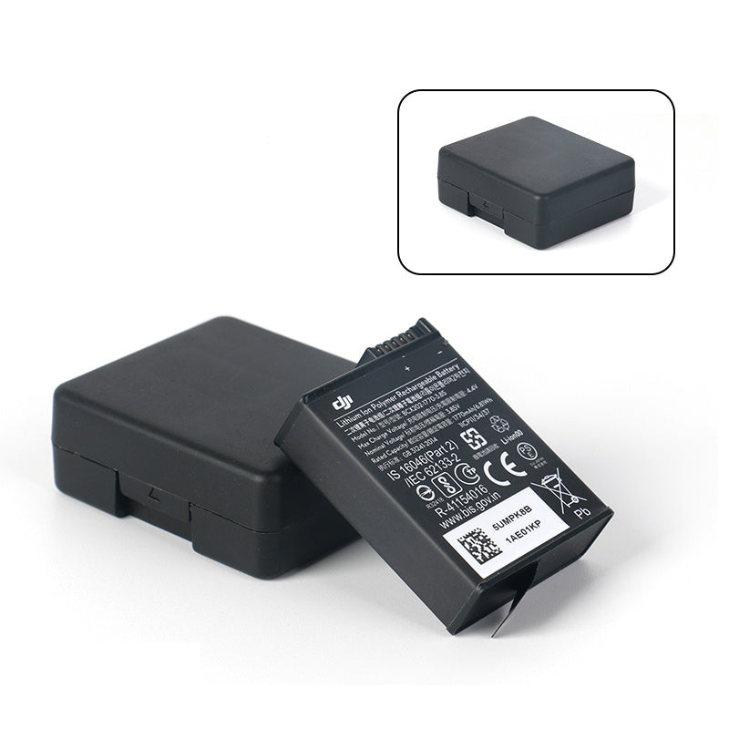 2Pcs Battery Storage Case for DJI Osmo Action 3 Action Camera Accessories Protective Box