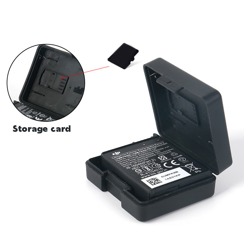 2Pcs Battery Storage Case for DJI Osmo Action 3 Action Camera Accessories Protective Box