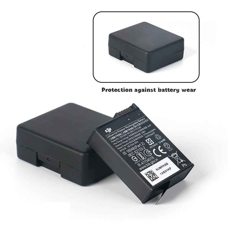 Tempered Glass Screen Protector Set for DJI Osmo Action 3 Sports Camera Battery Case + Lens Cover Action Camera Accessories