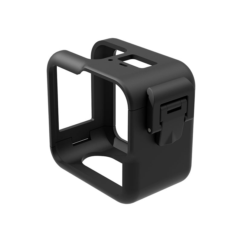 Uniqkart for GoPro Hero 11 Black Mini Camera Anti-drop Frame Protective Case with Base Bracket