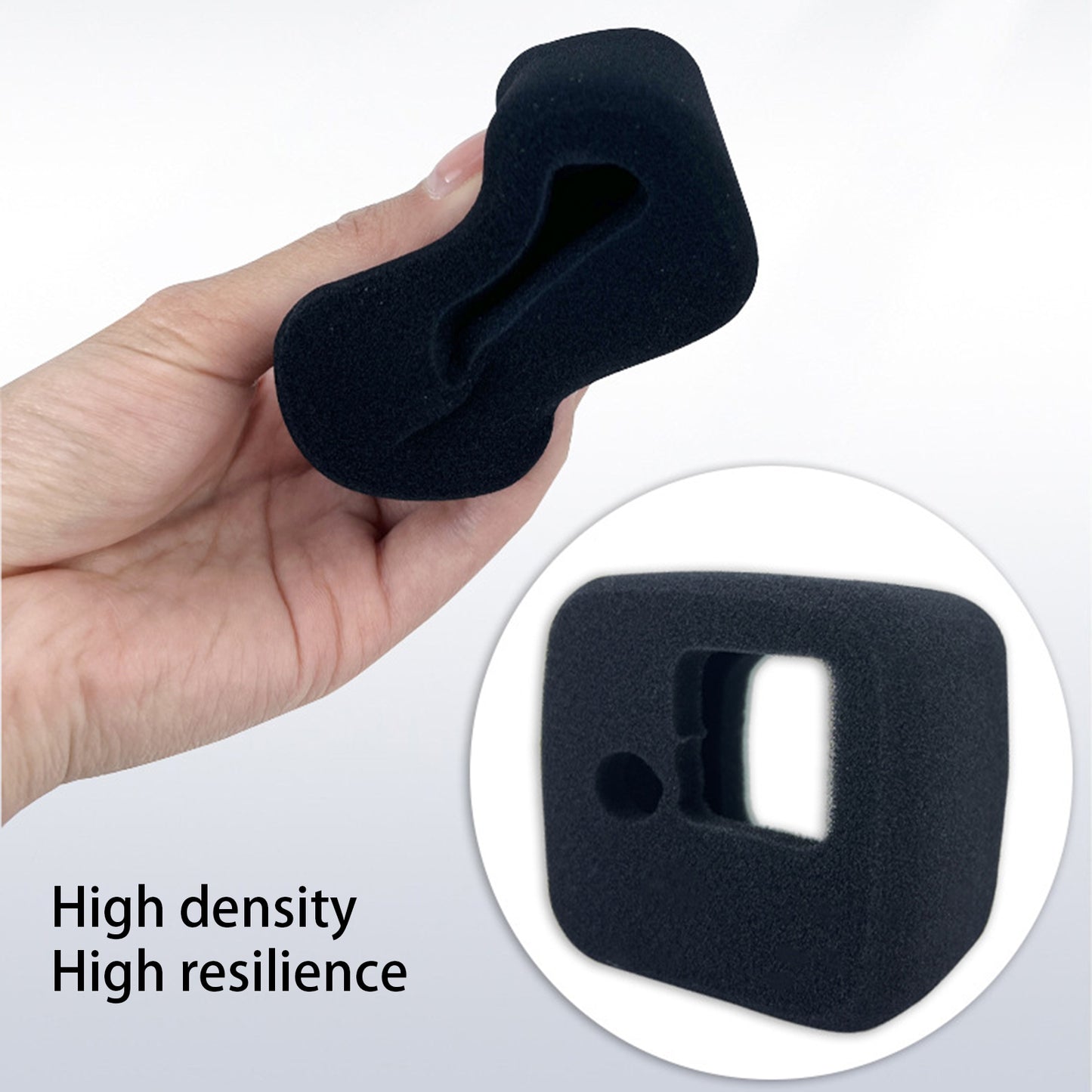 Uniqkart for GoPro Hero 11 Black Mini Windproof Cover Action Camera Sponge Windscreen Case