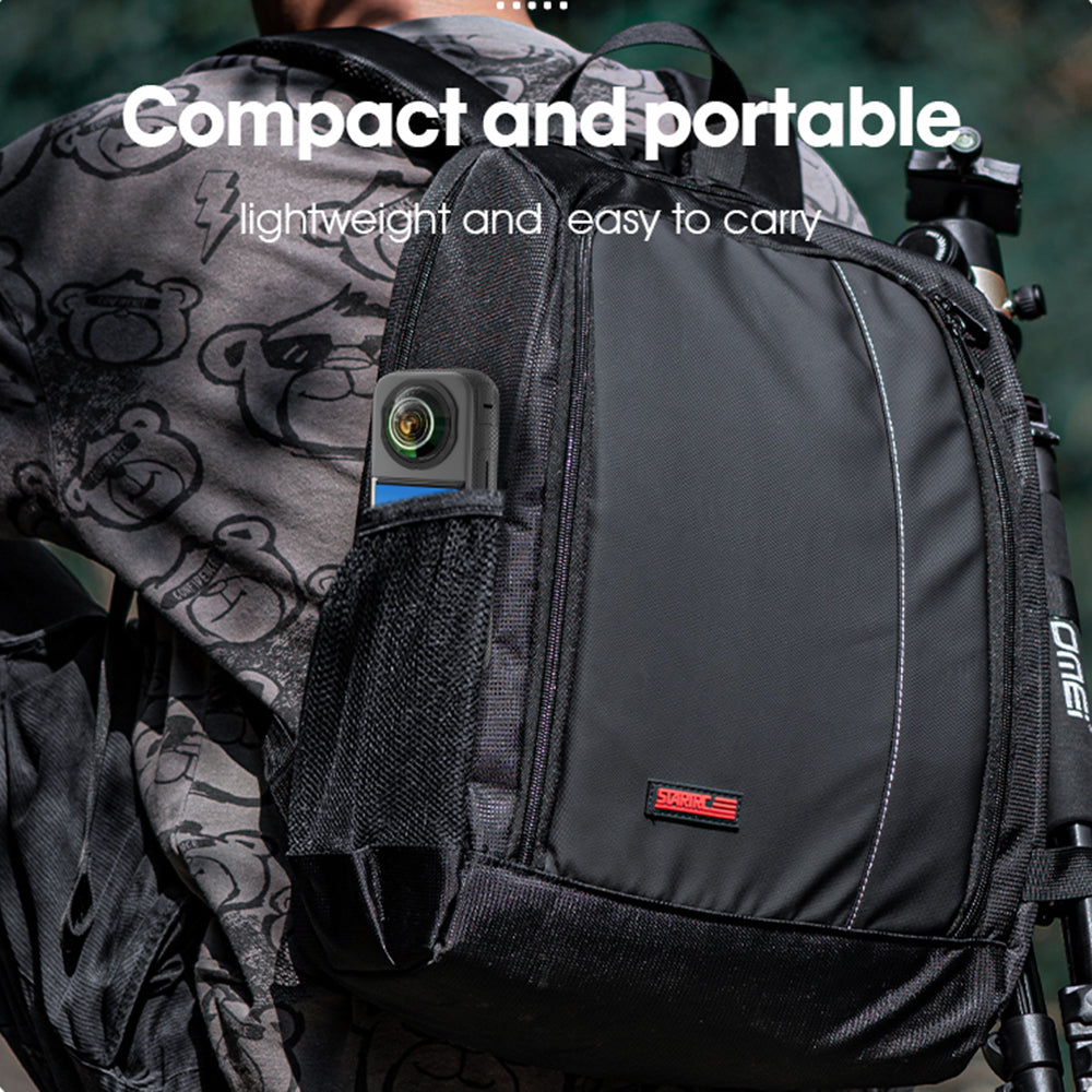 Uniqkart 1114560 For Insta360 X3 Front + Rear Camera Lens Guard Anti-scratch Clear PC Protective Cover