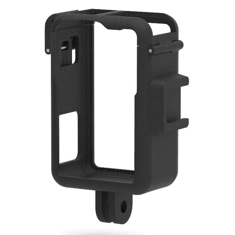 Uniqkart for DJI Osmo Action 3 ABS Frame Sports Camera Protective Frame Side Open Frame