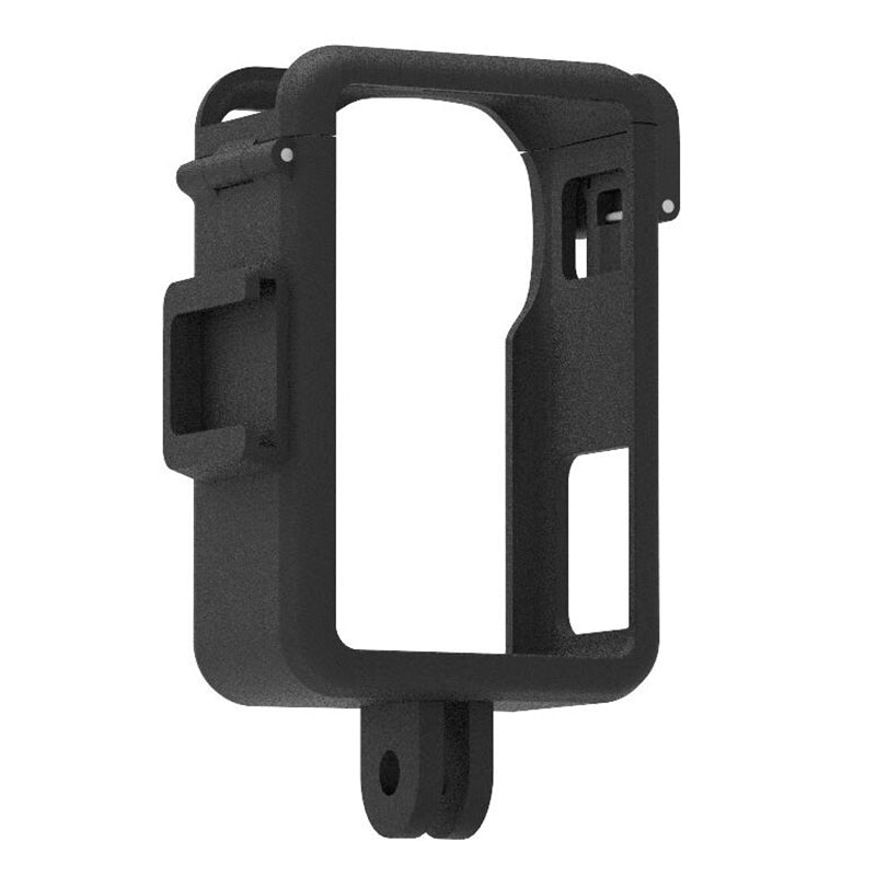 Uniqkart for DJI Osmo Action 3 ABS Frame Sports Camera Protective Frame Side Open Frame