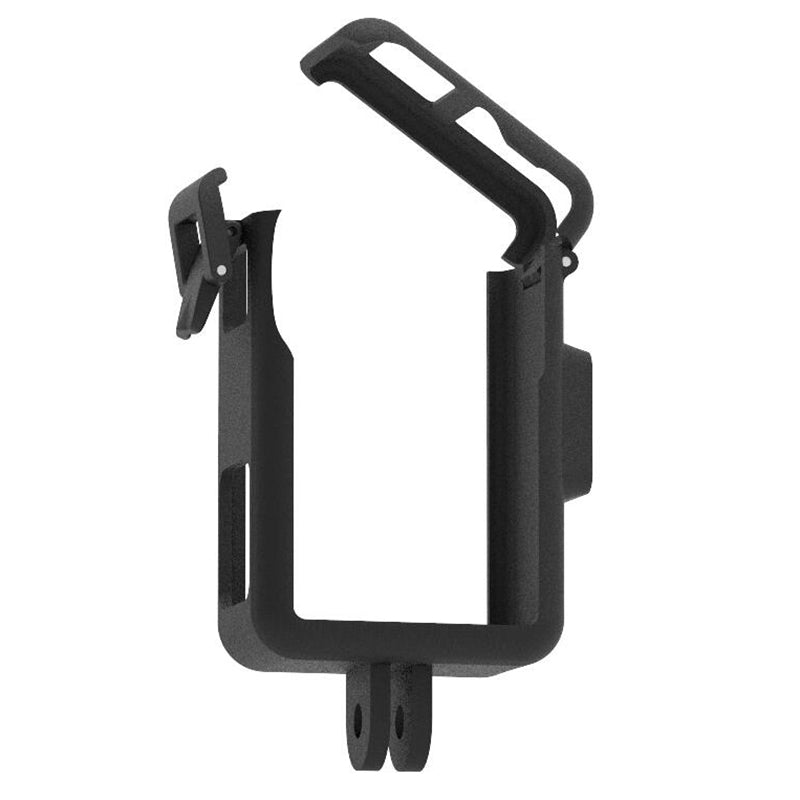Uniqkart for DJI Osmo Action 3 ABS Frame Sports Camera Protective Frame Side Open Frame