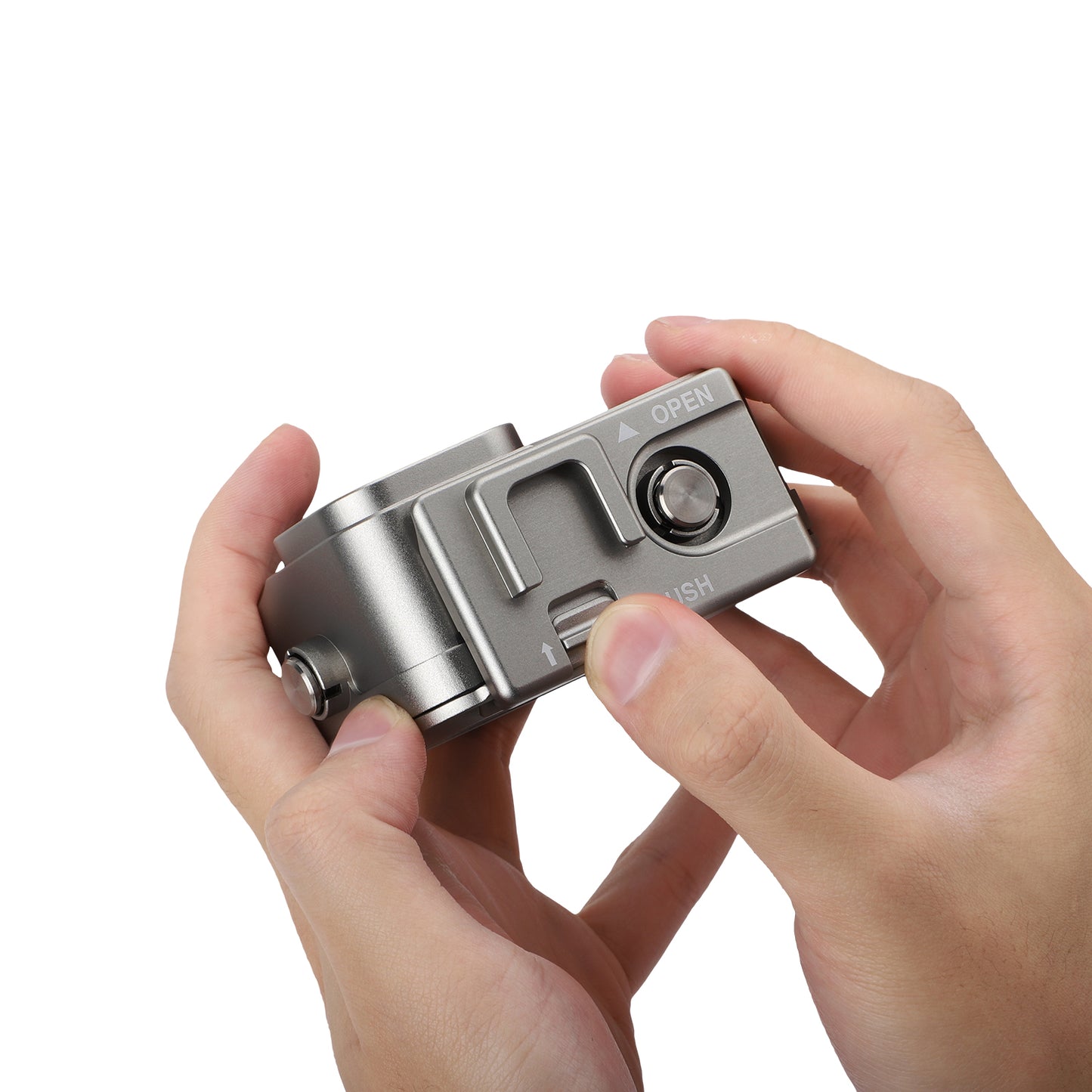 Uniqkart GO-FS563 For GoPro Hero 9 / 10 / 11 Aluminum Alloy Waterproof Case Anti-Scratch Protective Cage