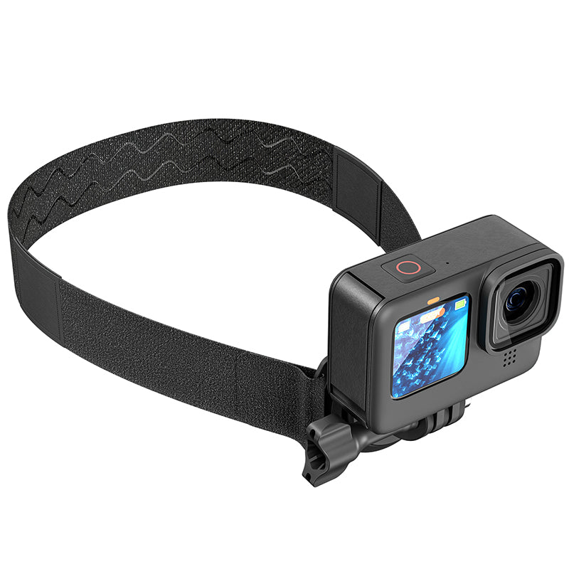 Uniqkart 1121988 For GoPro Action Camera Head Mount Belt Magnetic Connector Adjustable Head Strap