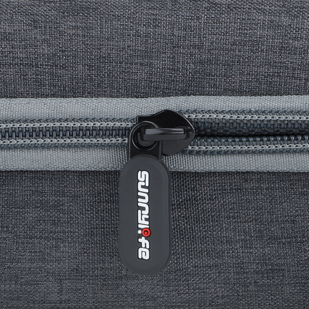 Uniqkart IST-B589 Storage Bag for Insta360 GO 3 Action Camera Fabric+Suede Carrying Case