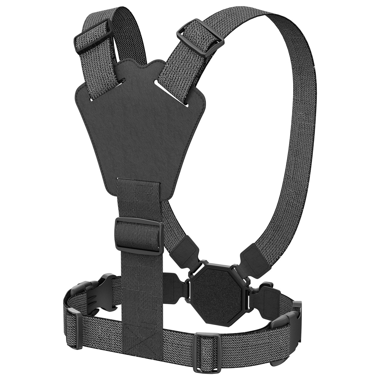 Uniqkart 1120349 For GoPro Action Camera Chest Strap Magnetic Quick Release Mount Belt Nylon Chest Harness