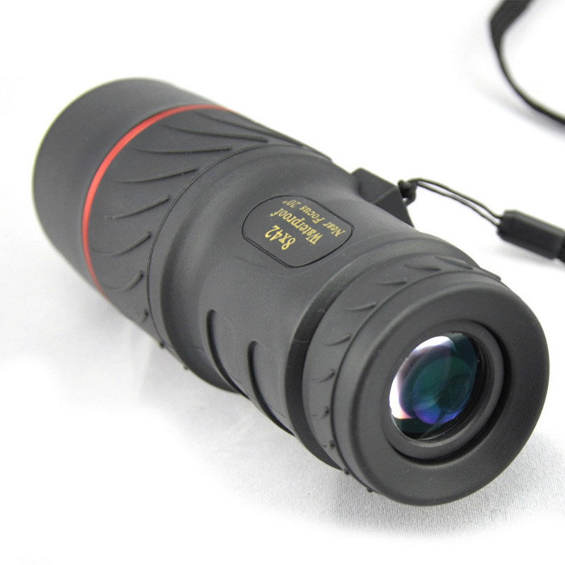 Visionking K8X42 / 1000 Monocular Telescope Adults Kids 8X Magnification HD Monoculars Scope for Bird Watching, Hunting, Camping