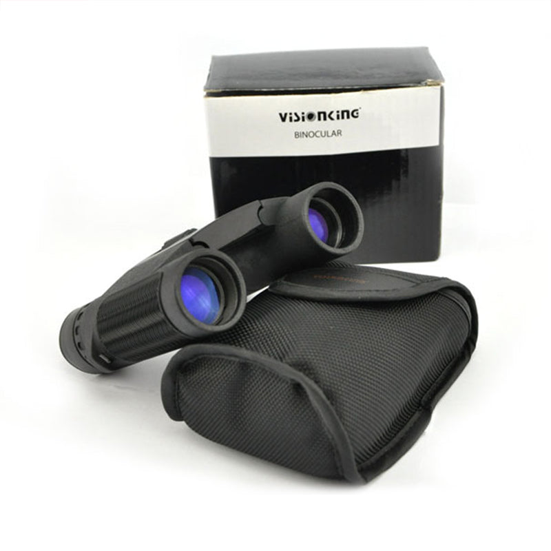 VISIONKING SW8x25 High Power HD 8X Binocular Outdoor Waterproof Telescope Glimmer Night Vision Multi-Layer Coated Binocular for Traveling, Bird Watching