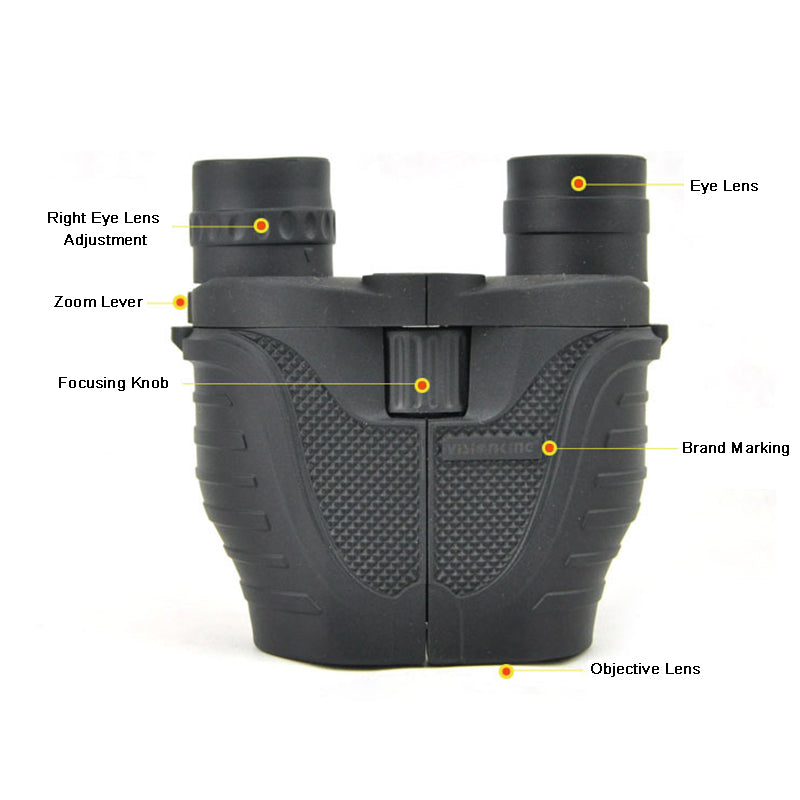 Visionking 8-20X25S Porro Design High Power Binoculars Outdoor Camping / Hunting / Travelling Telescopes