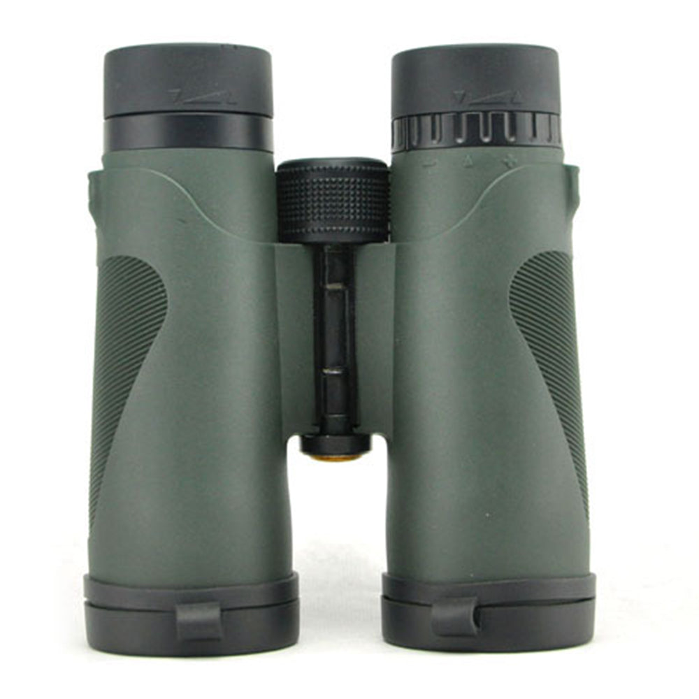VISIONKING 10X42H Hunting Binoculars Multicoated Lens Waterproof Telescope with Lanyard - Green