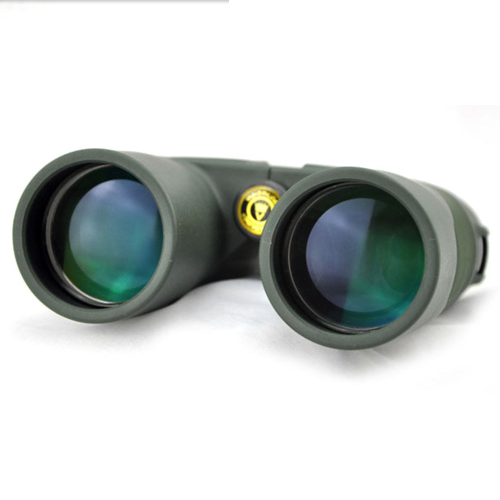 VISIONKING 10X42H Hunting Binoculars Multicoated Lens Waterproof Telescope with Lanyard - Green