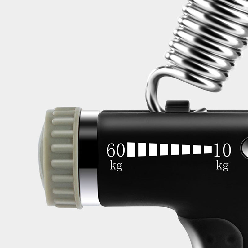 Uniqkart Adjustable Resistance Hand Grip Strength Trainer Hand Gripper Fingers Arm Muscle Exerciser - Green