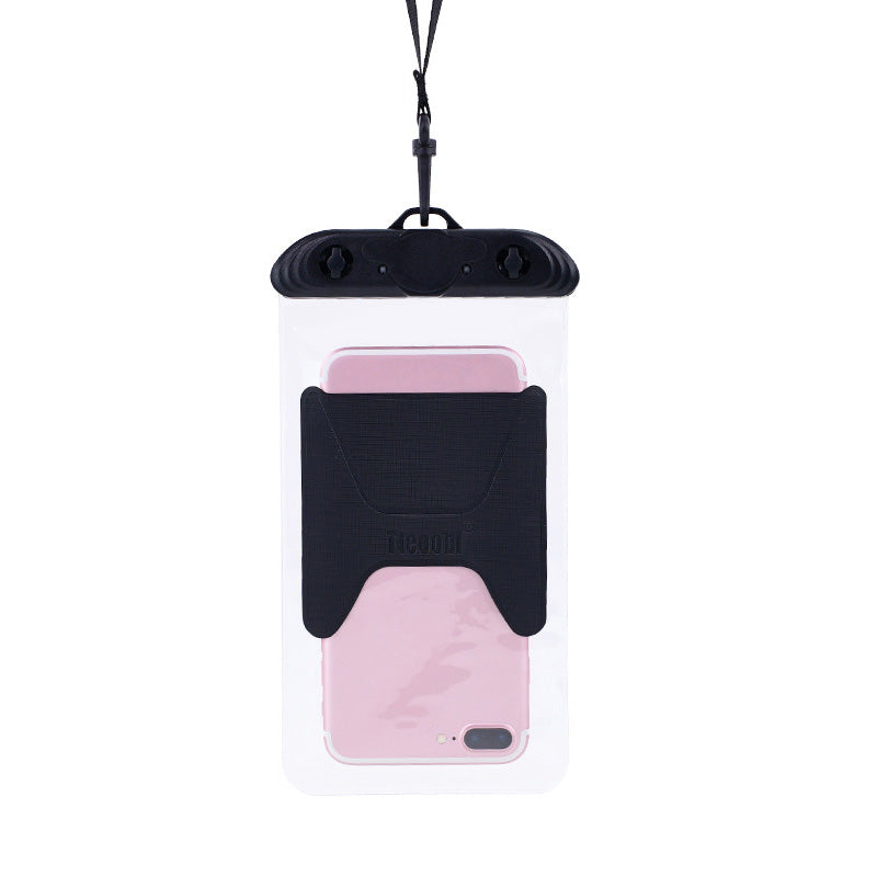 T-35C Universal Waterproof Bag for 5.2-6.4 inches Cell Phone Beach Pool Dry Bag Pouch with Lanyard for Swimming - Green