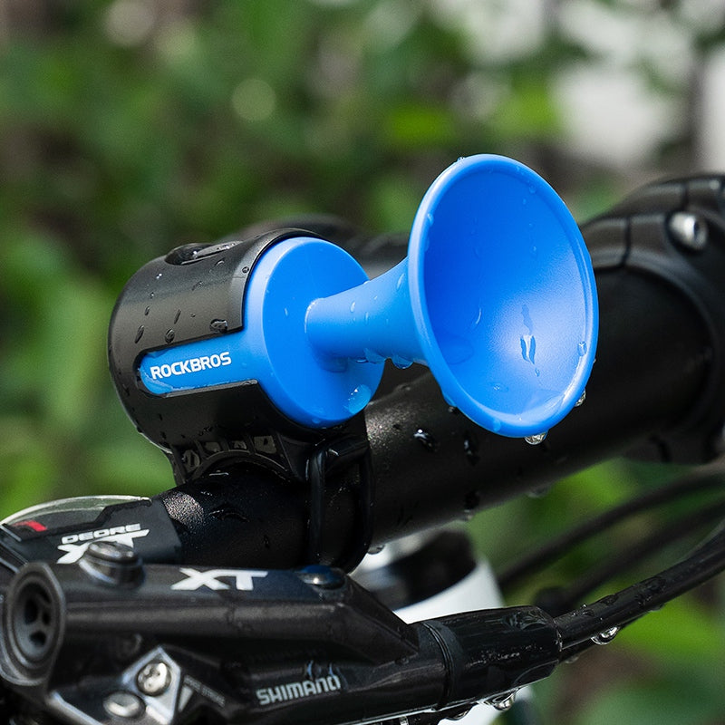 Rockbros EH-2 Bicycle Electronic Horn 120dB Big Power Bike Warning Safety Alarm Bell - Black
