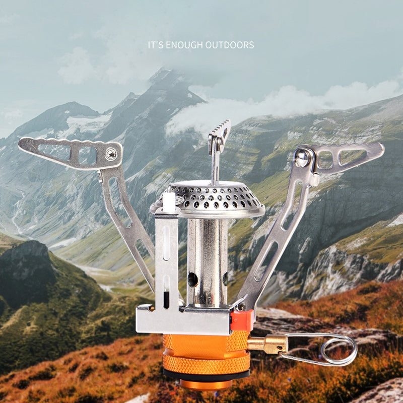 WSS-103 3500W Folding Portable Gas Burner Cooking Equipment for Fishing Camping Picnic