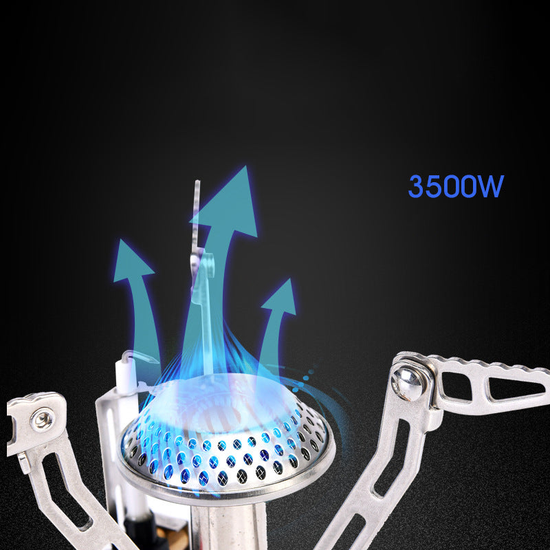 WSS-103 3500W Folding Portable Gas Burner Cooking Equipment for Fishing Camping Picnic