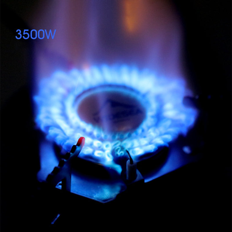 Widesea Portable Camping Stove Burner Windproof Folding Lightweight Stove for Outdoor Hiking Cooking - wss-201 For Flat Gas Tank