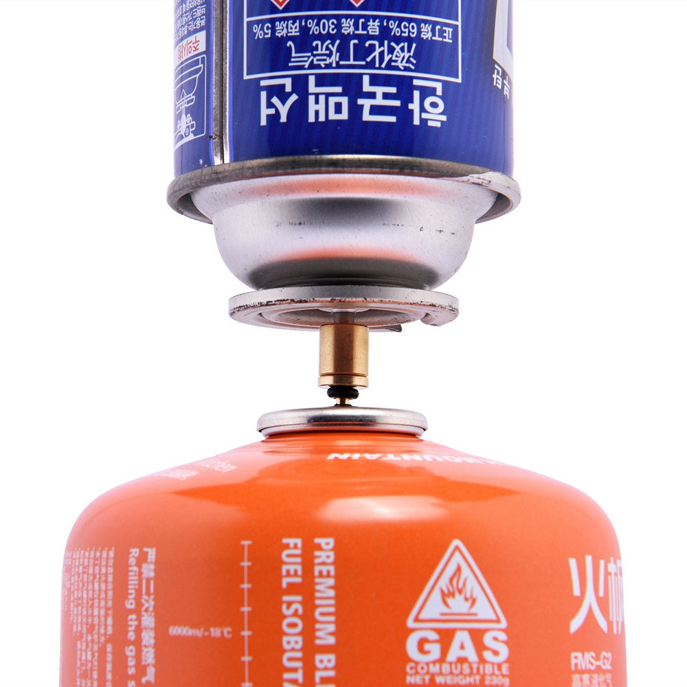 LJ2000 Outdoor Camping Hiking Stove Cylinder Gas Tank Gas Refill Adapter Filling Nozzle Connector