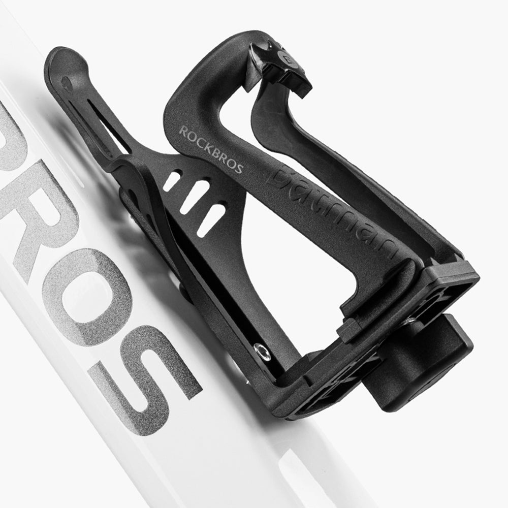 Rockbros 1D Bike Water Bottle Cage Bicycle Cycling Adjustable Width Nylon Bottle Holder Rack