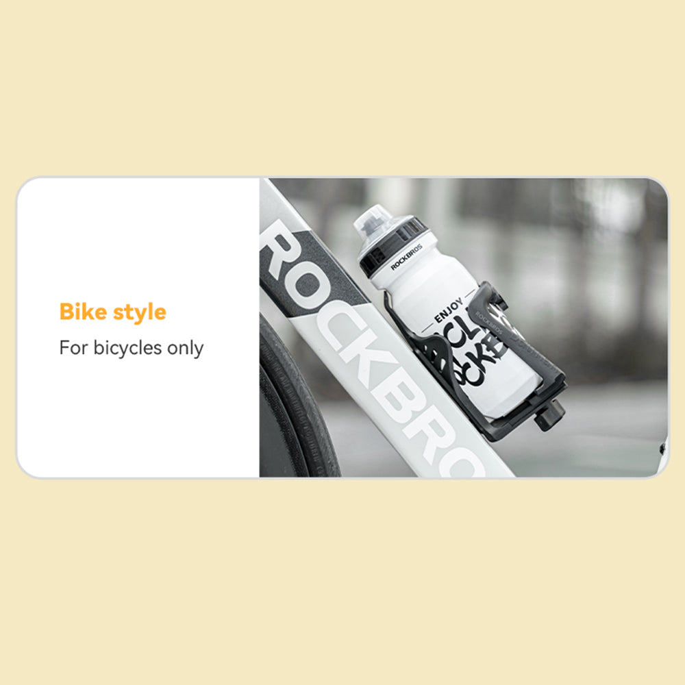 Rockbros 1D Bike Water Bottle Cage Bicycle Cycling Adjustable Width Nylon Bottle Holder Rack