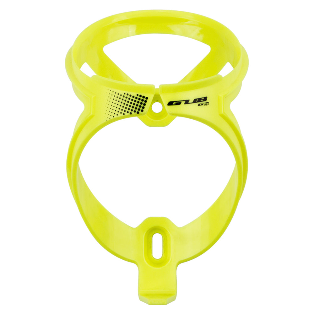 G07 Stylish Bicycle Cycling Plastic Water Bottle Cage MTB Road Bike Bottle Holder Rack - Fluorescent Yellow