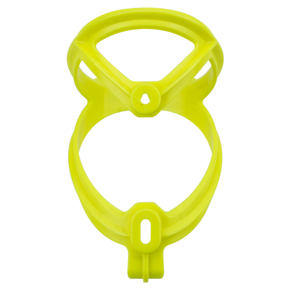 G07 Stylish Bicycle Cycling Plastic Water Bottle Cage MTB Road Bike Bottle Holder Rack - Fluorescent Yellow