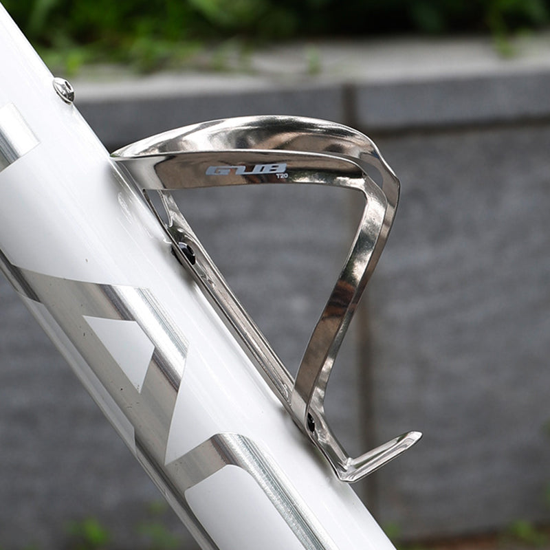 T20 Titanium Alloy Bicycle Ultra-light Water Bottle Cage MTB Road Bike Bottle Holder for Outdoor Cycling - Blue