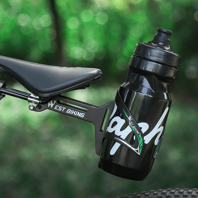 YP0719305 Multifunction Bike Bottle Cage Seat Saddle Mount Adapter Water Bottle Holder with Adjustable Angle