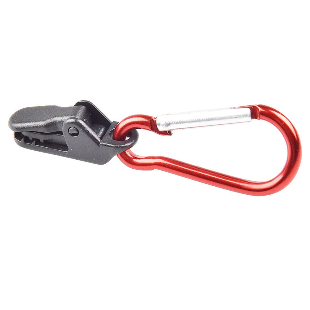 Uniqkart Outdoor Portable Snap Hook Camping Tent BBQ Awning Tarpaulin Windproof Fixing Clip