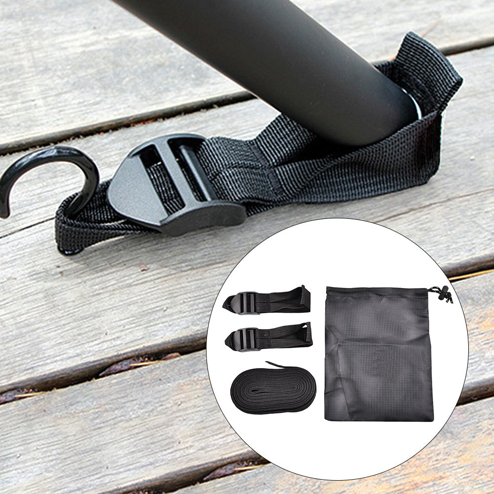 Uniqkart 6m Awning Rod Holder Band Outdoor Camping Canopy Tent Pole Holder Fixing Strap